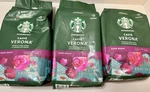 Starbucks Caff Verona Dark Roast Ground Coffee, Cocoa, 28 Oz. Fixed Price $50.00.