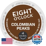 Eight O'clock Coffee Oclock Colombian Peaks Keurig Single-serve. Fixed Price $89.98.