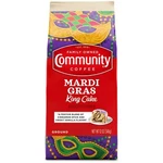 Community Coffee Mardi Gras Blend Ground 12 Ounce Vanilla Cinnamon Flavor. Fixed Price $12.59.