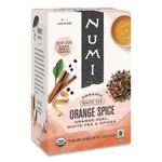 Numi Organic And Teasans, 1.58 Oz Filterbag, White Orange Spice, 16/BOX. Fixed Price $17.80.