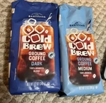 "2 Bags Barissimo Cold Brew Coffee Dark & Medium Roast 12OZ Each". Fixed Price $15.00.