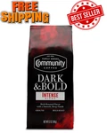 Community Dark & Bold Intense Blend, Roast Ground Coffee, 12 Ounce. Fixed Price $15.78.