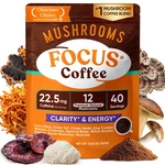 Venture Pal Mushroom Coffee (40 3.53 Ounce (pack 1), 1-FOCUS. Fixed Price $22.70.