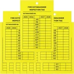 Fire Extinguisher Inspection Record Tags 4-YEAR Maintenance (50 Pieces). Fixed Price $18.99.