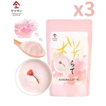 Set Of 3 !! Sakura Latte 100G Powder Cherry Blossom Kyoto Uji Yamasan. Fixed Price $51.00.