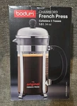 /l Bodum Chambord 8-CUP French Press Coffeemaker Black. Brand New In Bx. Fixed Price $14.99.
