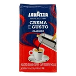 Lavazza Coffee - Crema Gusto Dark Roast Ground 8.8 Oz (pack 10). Fixed Price $136.99.