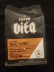 Caffe Vita Coffee Theo Blend Whole Bean, Medium-dark Roast, 12OZ Single Bag.. Fixed Price $12.00.