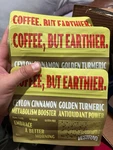 Vestrao Medium Dark Roast Arabica Coffee Ceylon Cinnamon Golden Turmeric 30 Serv. Fixed Price $25.00.