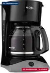 Mr. Coffee Black Maker, 12 Cups, With Auto Pause And Glass Carafe, Perfec. Fixed Price $63.25.