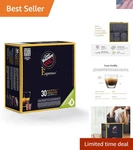 Arabica Robusta Espresso Capsules, Caffe Vergnano Napoli - 30 Count. Fixed Price $47.49.