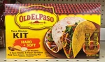 Old El Paso Hard & Soft Taco Dinner Kit 11.4OZ. Fixed Price $19.99.