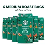 Starbucks Spring Day Flavored Ground Coffee Blend 10 Oz Bag Medium 6PK Old Stock. Fixed Price $38.90.