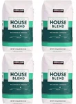 Pack 4 Kirkland Signature House Blend Whole Bean Coffee, Medium Roast, 2.5LBS. Fixed Price $108.99.