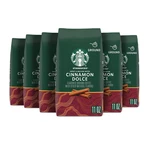 Cinnamon Dolce Ground Coffee - 100% Arabica, 6 Bags (11 Oz Each). Fixed Price $91.99.