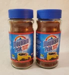 Lot 2 Original Mountain Peak Jamaican Instant Coffee Large 6 Oz Located Usa. Fixed Price $44.99.