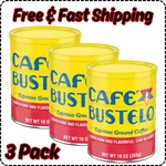 Cafe Bustelo, Espresso Style Dark Roast Ground Coffee, 10 Oz Can (pack 3). Fixed Price $19.00.