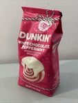 Dunkin' Donuts White Chocolate Peppermint Ground Coffee 11 Oz Bag New. Fixed Price $15.00.