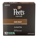 Peets Coffee, Dark Roast Single Serve Pods - Origin Sumatra 32 .... Fixed Price $52.19.