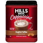 Hills Bros. Instant Cappuccino Mix, English Toffee 16 Oz Pack 1.. Fixed Price $5.59.