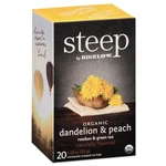 Bigelow 17715 Steep Tea, Dandelion & Peach, 1.18 Oz Bag, 20/BOX. Fixed Price $12.31.