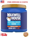 Maxwell House Original Medium Roast Ground Coffee, 27.5 Oz Canister,. Fixed Price $18.70.