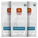Copper Moon Coffee, Eco Harvest Organic, Medium Roast, Ground, 3 X 12 Oz. Fixed Price $36.99.