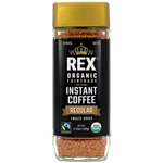 Rex Coffee Organic Fairtrade Freeze-dried Instant Medium Roast Arabica, 3.53 Oz. Fixed Price $98.99.