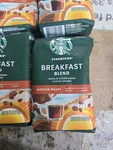 (6PACK)STARBUCKS Breakfast Blend Ground Coffee 12-OUNCE Bag B/b 15MAY2026). Fixed Price $39.98.
