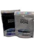 Everyday Dose 7.7OZ Mild Roast Mushroom Coffee And 5.9OZ Creamer+collagen 10/27. Fixed Price $44.49.