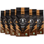 Death Wish Coffee, Medium Roast Ground 6 Pack. Fixed Price $82.49.
