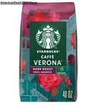 Starbucks Caffe Verona Dark Roast Ground Coffee - 40 Oz.. Fixed Price $39.88.