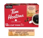 Tim Hortons 12CT Kcups, Light Roast Rocky Mountain Count (pack Of 1). Fixed Price $13.81.