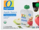 Lot Of 6: Organics, Unsweetened Apple Sauce Pouches, 3.17OZ, See Descr.. Fixed Price $6.99.