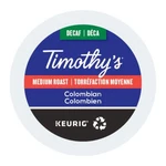 Timothys Colombian Decaf Cups 24 Count Compatible With Keurig Brewers. Fixed Price $40.99.