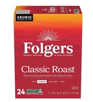 Folgers Classic Roast, Medium Coffee, Keurig Cup Pods, 24 Count Box. Fixed Price $19.49.