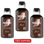 Nescaf Espresso Concentrate Black, Instant Iced Coffee, 10 Fl Oz 3 Pk. Fixed Price $20.00.