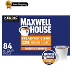 Maxwell House Breakfast Blend Mild Roast K-cup Coffee Pods, 84 Ct Box. Fixed Price $32.65.