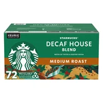 Starbucks Decaf House Blend Medium Roast K-cup Coffee Pods, 72 Ct.. Fixed Price $64.00.