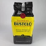 Supreme By Bustelo Coffee Whole Bean 32 Ounce Premium Espresso Roast 12/13/26. Fixed Price $43.18.