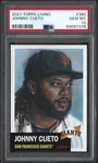 2021 Topps Living Set # 380 Johnny Cueto Gem Mint Psa 10 San Francisco Giants. Fixed Price $49.99.
