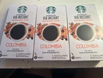 Starbucks Via Colombia Medium Roast Instant Coffee 3/8 Packs New. Fixed Price $25.99.