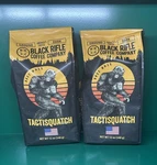2PK Black Rifle Coffee Tactisquatch Dark Roast Ground 18OZ Bag. Fixed Price $37.99.