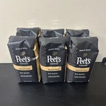 Peet's Coffee Medium Roast Whole Bean 100% Arabica Big Bang 6-10.5OZ Bag 5/31/26. Fixed Price $37.49.