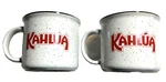 Kahlua Coffee Mug Ceramic 2 Pack White Speckled 18 Oz Total, New Without Box. Fixed Price $13.89.