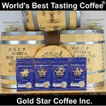 World's Best Tasting Coffee From Gold Star - 4 Lb Jamaican Blue Mountain. Fixed Price $111.00.