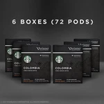 Starbucks Verismo Colombia Coffee Pods Discontinued 6 Boxes 2O19. Fixed Price $53.99.