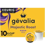 Majestic Roast Bold K Cup Coffee Pods, 10 Ct Box. Fixed Price $19.99.
