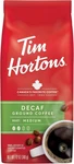 Tim Horton's 100% Arabica Medium Roast, Decaffeinated, Ground Coffee, 12 Ounce. Fixed Price $11.53.