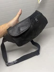 Vintage American Leather Fanny Pack Belt Bag Black-very Good Condtn!. Fixed Price $39.50.